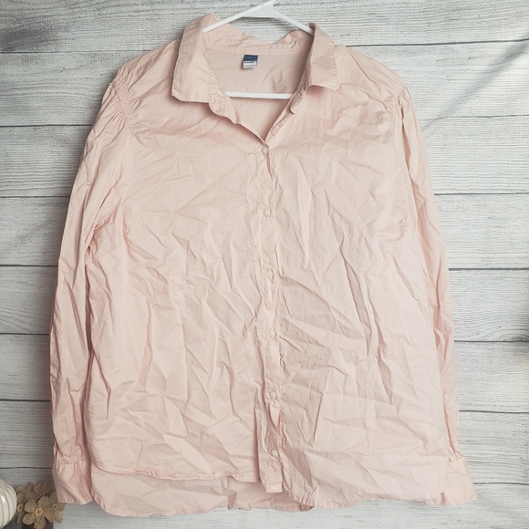 Old Navy Cotton Button Down | Women's Sz XL‎ - Picture 1 of 9